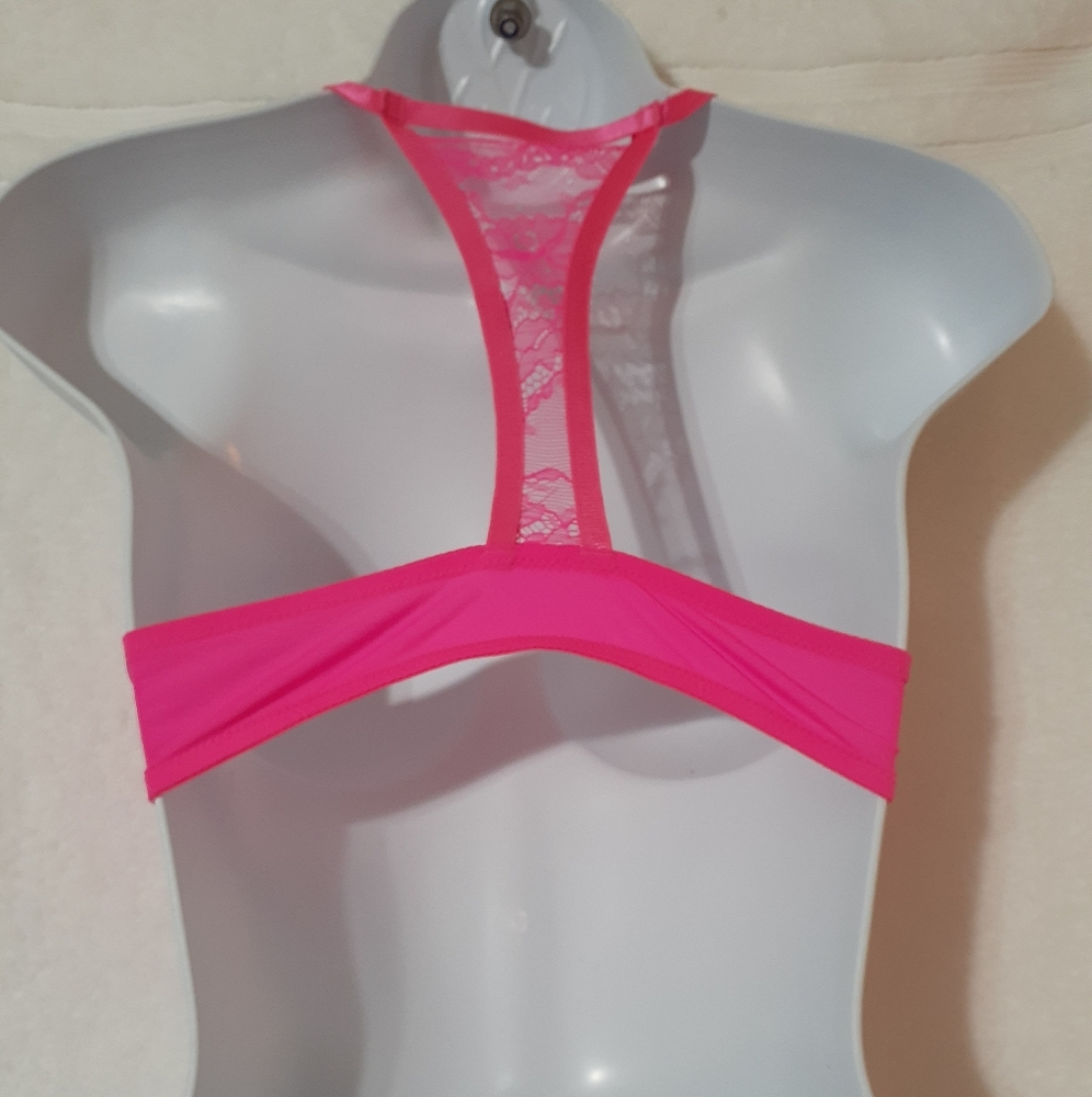 Always A Flirt Razor Back Bra - Picture 4 of 8